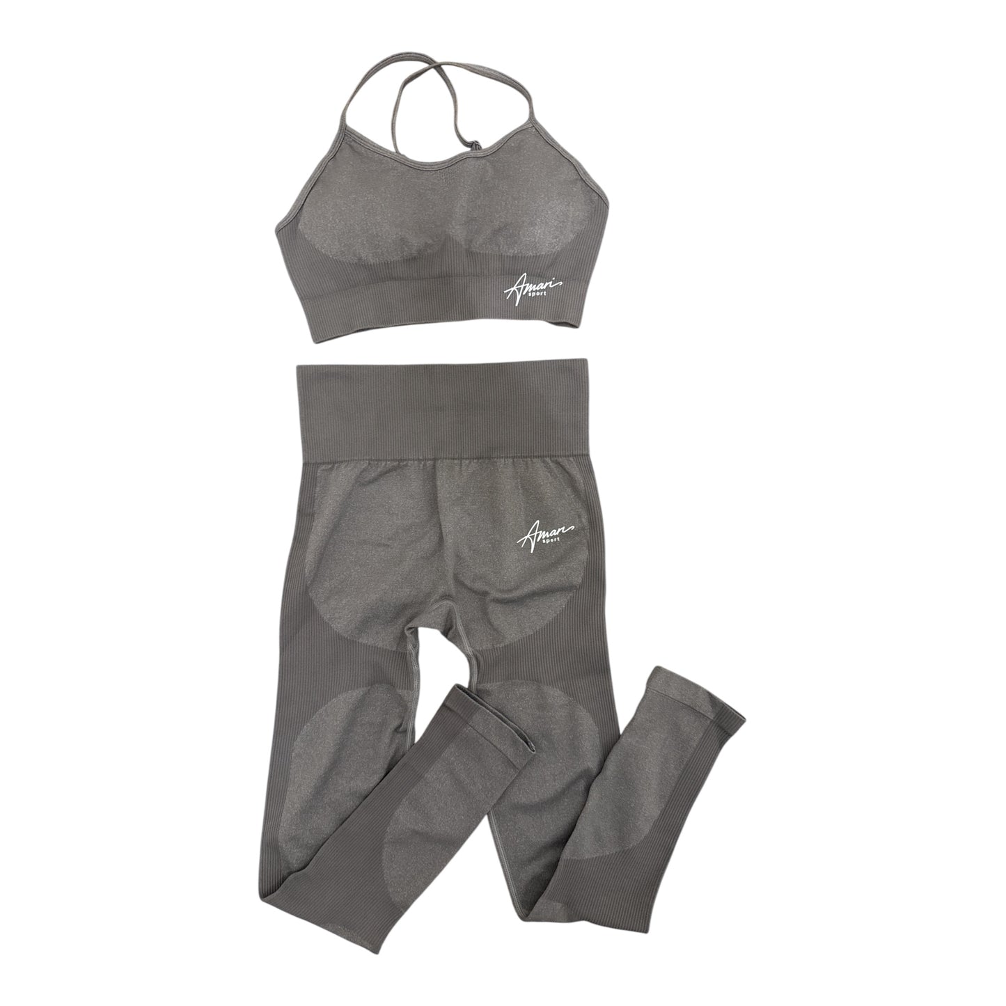 High-Waist Leggings & Bra Set