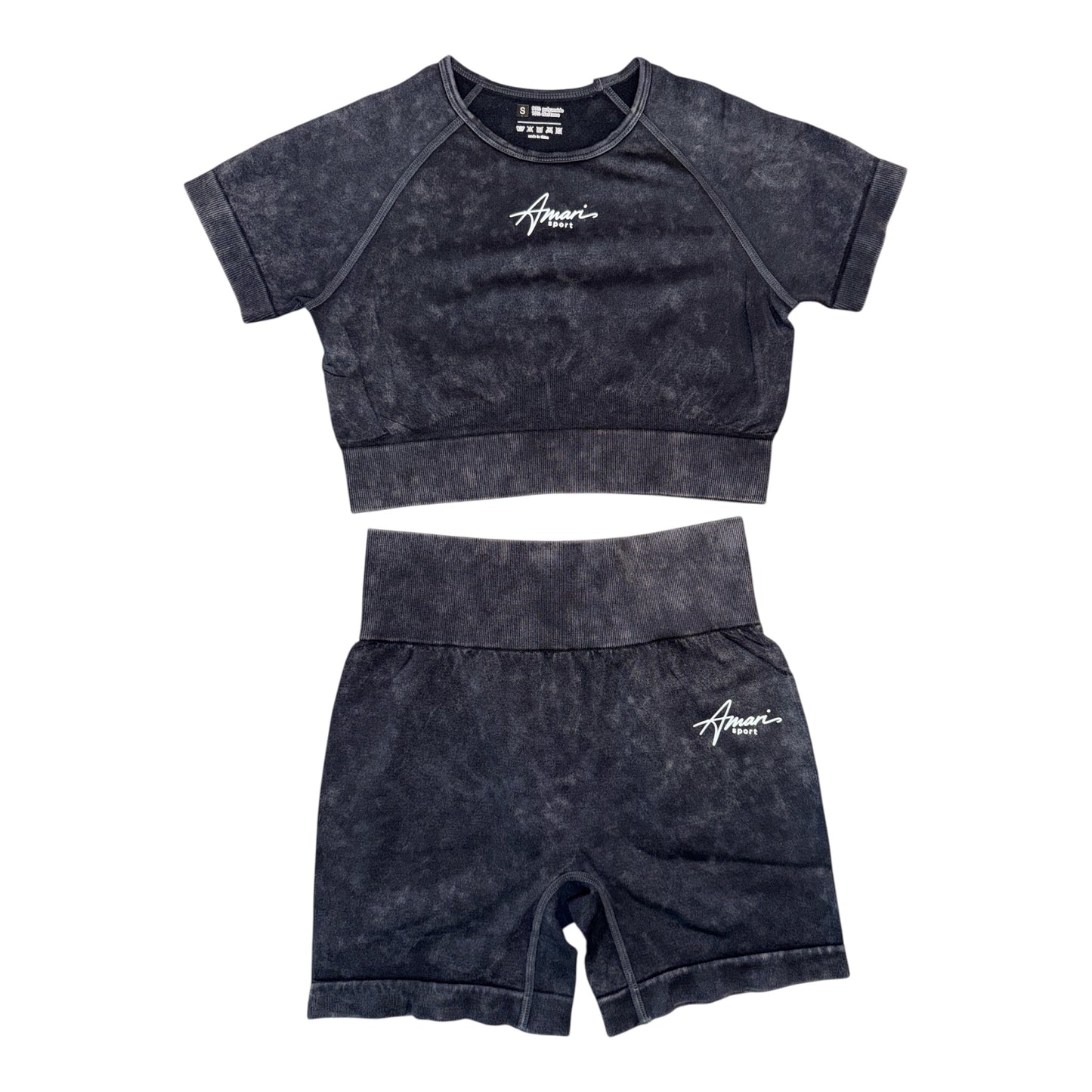 High-Waist Short Set