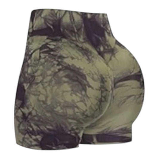 Olive Vein Shorts